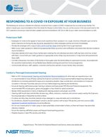 Responding to a COVID-19 Exposure at Your Business